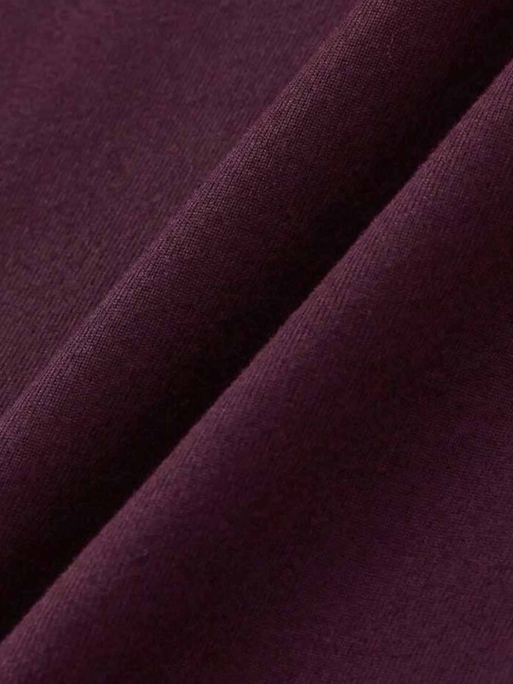 NWOT Halter Ruched Maxi Dress with Thigh Slit in Burgundy - Picture 4 of 6